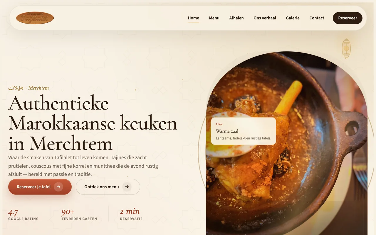 Projet restaurant